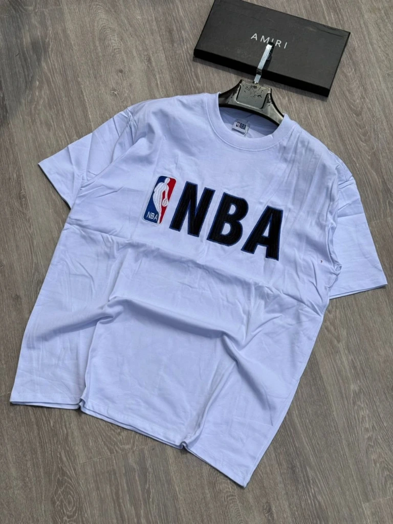t-shirt blanc NBA