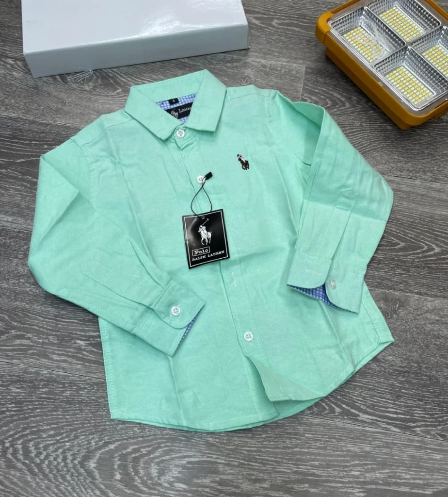 Chemise verte polo