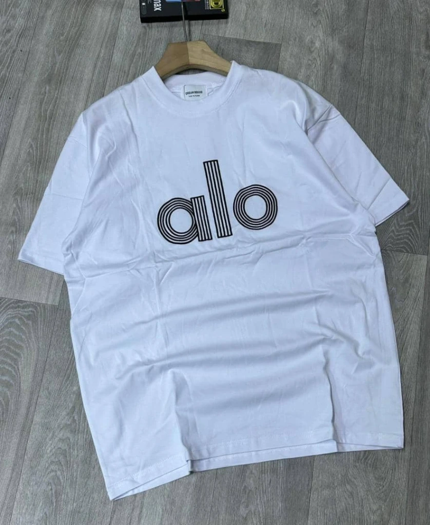 t-shirt blanc alo
